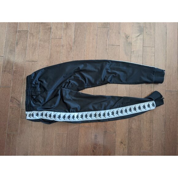 Kappa Black Track Pants - Picture 3 of 4